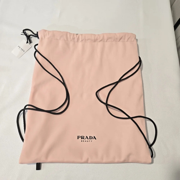 Reversible Prada Beauty Drawstring Bag - Pink - Picture 7 of 13